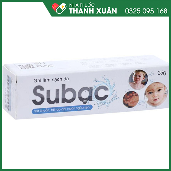 Su bạc làm sạch da, kháng khuẩn